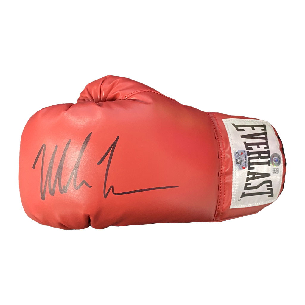 Mike Tyson Signed Everlast Red Boxing Glove (Beckett Hologram)