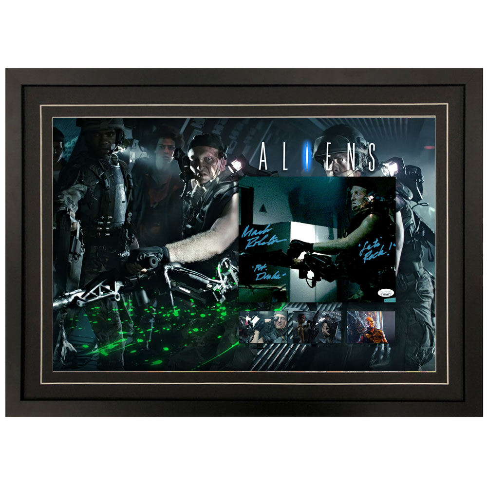 Mark Rolston – “Aliens” Signed & Framed 8×...