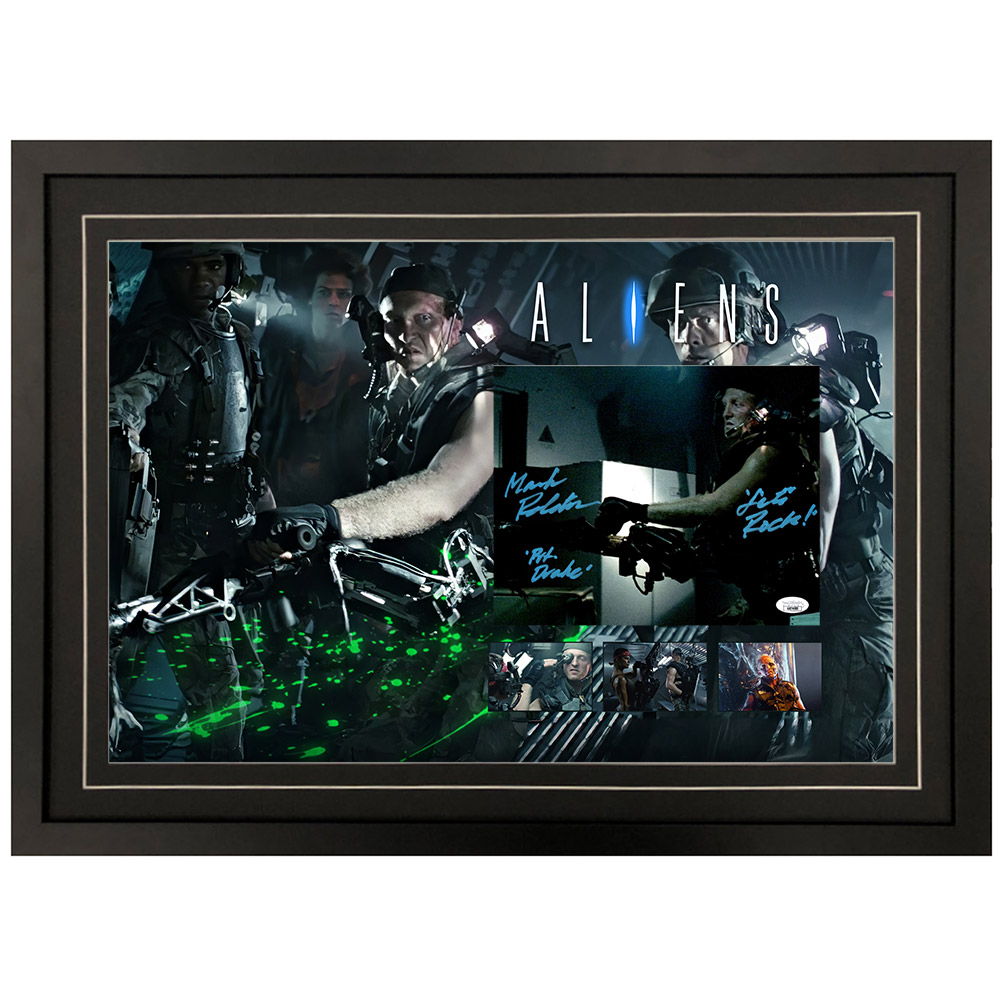 Mark Rolston – “Aliens” Signed & Framed 8×...