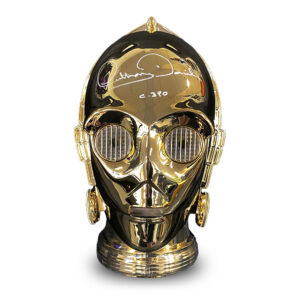 Anthony Daniels Star Wars Signed Premium Electronic C3PO Head