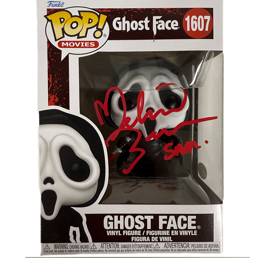 Melissa Barrera Signed Ghost Face SCREAM #1607 Funko Pop! Vinyl (JSA C...