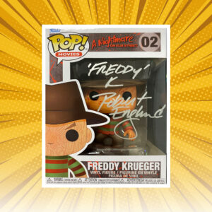 Robert Englund "A Nightmare On Elm Street" Signed #02 Freddy Krueger Funko Pop! Vinyl Figure