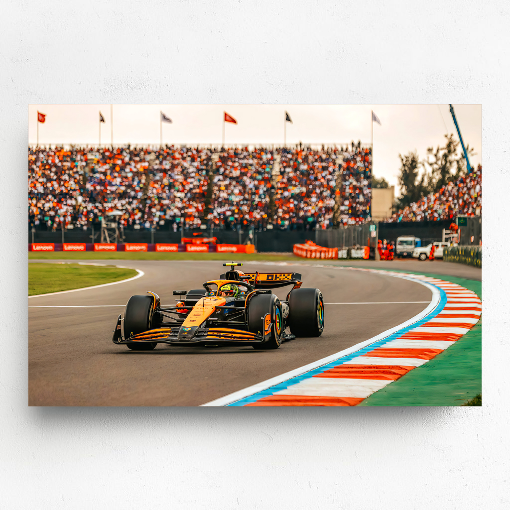 Canvas – Lando Norris Mclaren H2