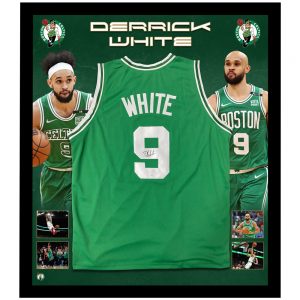 Basketball – Derrick White Signed & Framed Boston Celtics Jersey (JSA Hologram)