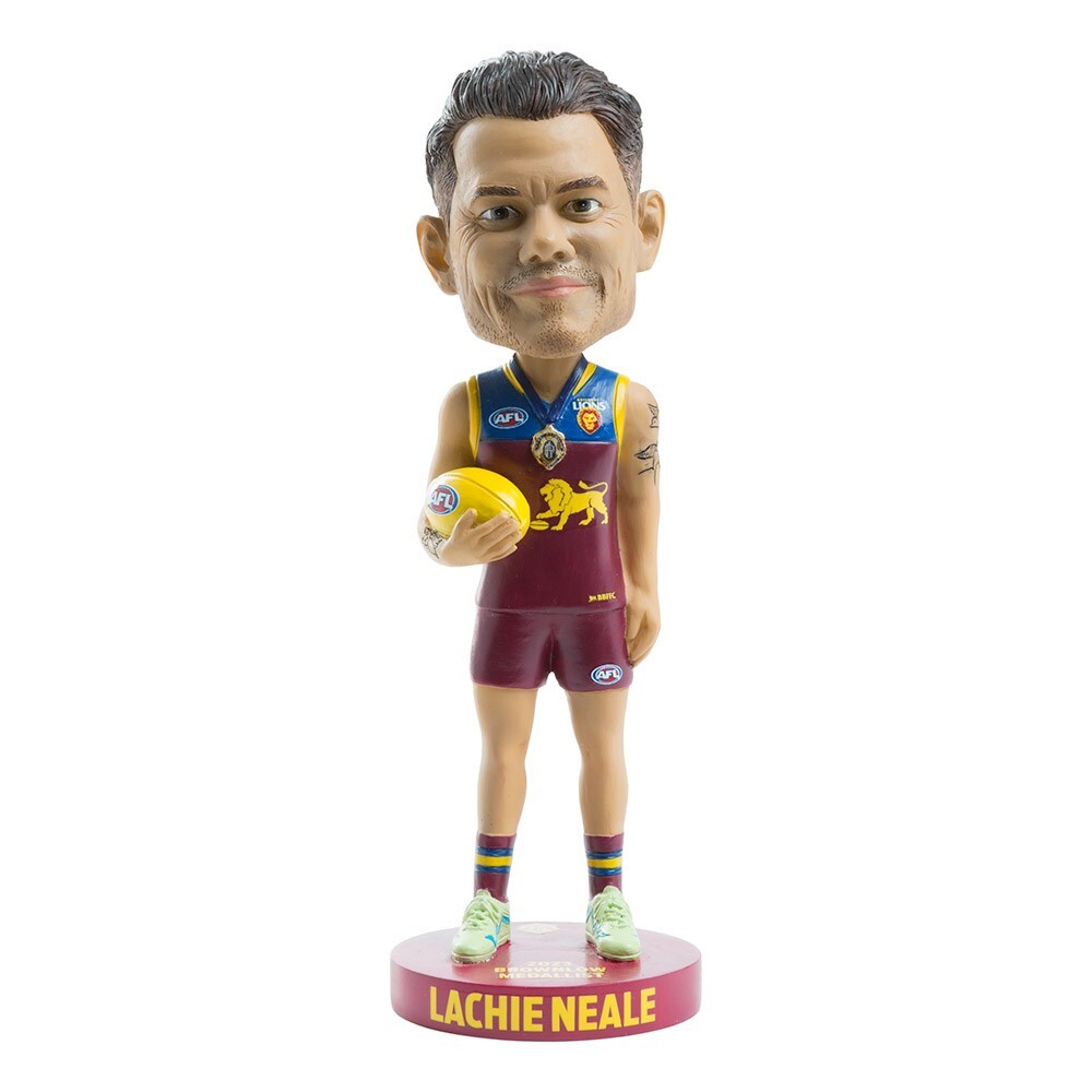 LACHIE NEALE Brisbane Lions Brownlow AFL Bobblehead