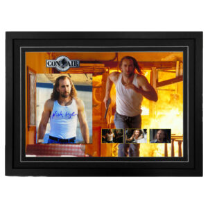 Nicolas Cage - "Con Air" Signed & Framed 8x10 Photo Display (CA)