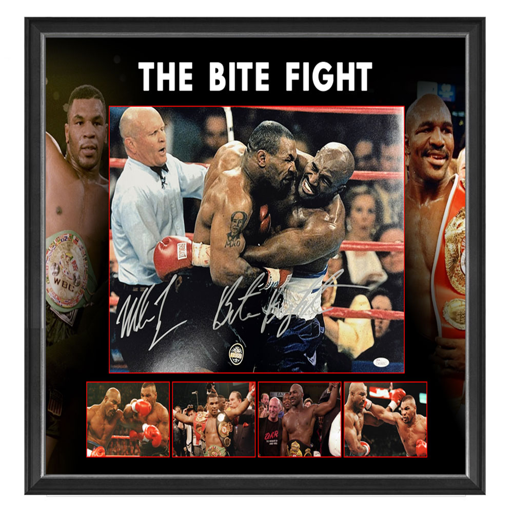 Boxing – Mike Tyson “Bite Fight” – Signed ...