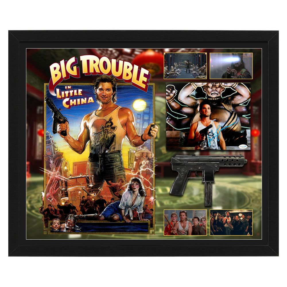 Kurt Russell – “Big Trouble in Little China” Signed ...