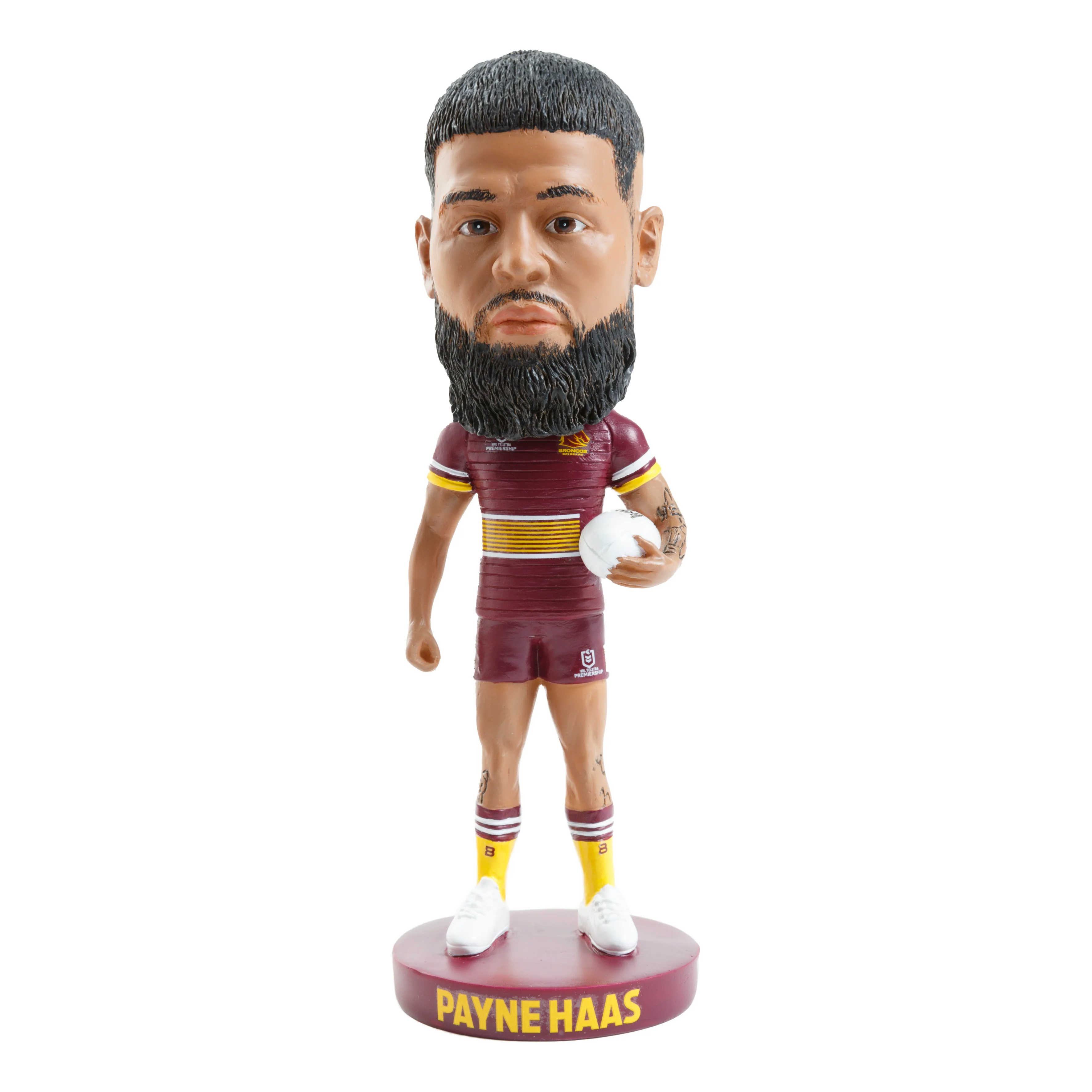 PAYNE HAAS Brisbane Broncos NRL Bobblehead