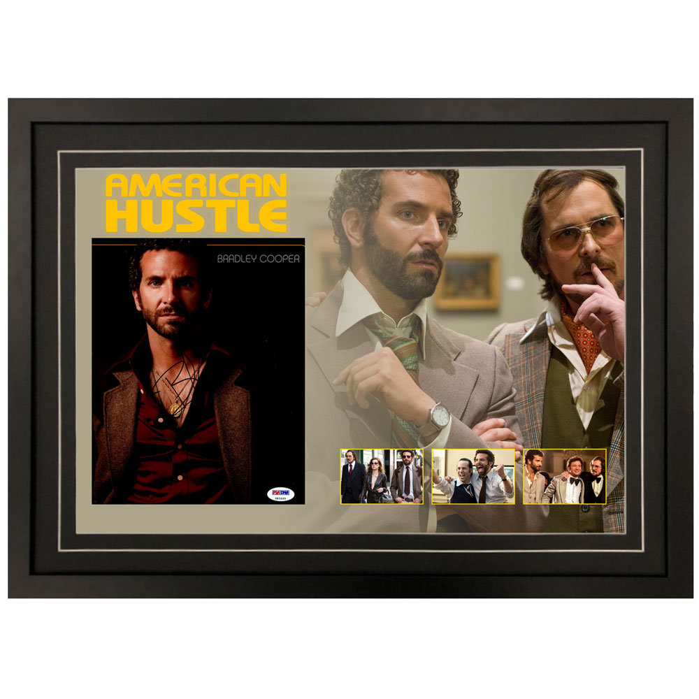 Bradley Cooper “American Hustle” Signed & Framed 8...