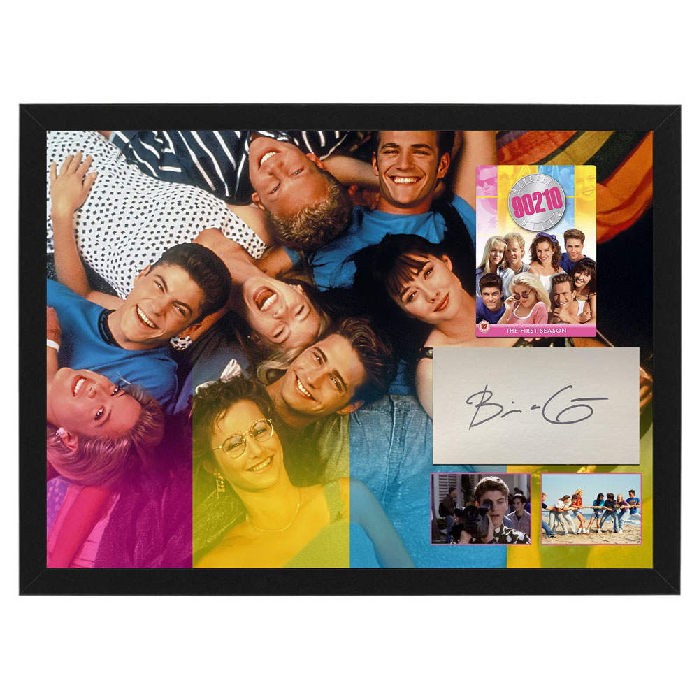 Brian Austin Green “90210” Signed & Framed Signature Card wit...