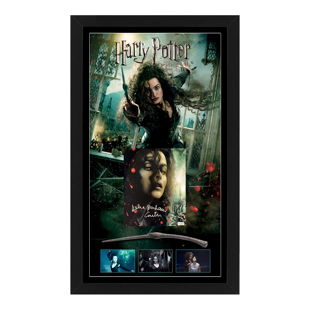 Helena Bonham Carter Signed & Framed “Harry Potter” 8...
