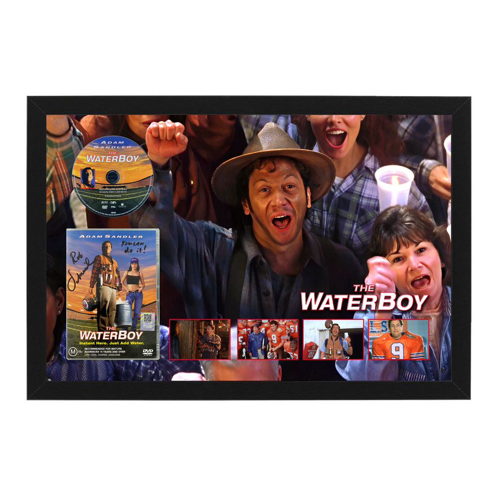 Rob Schneider – “The Waterboy” Signed & Framed ...