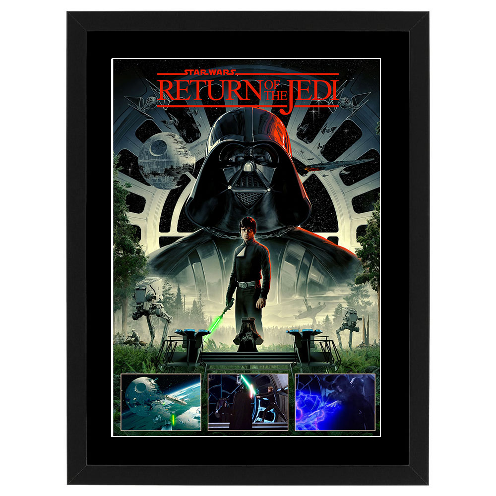 Star Wars ‘Return of the Jedi’ Framed Pre Print Collage