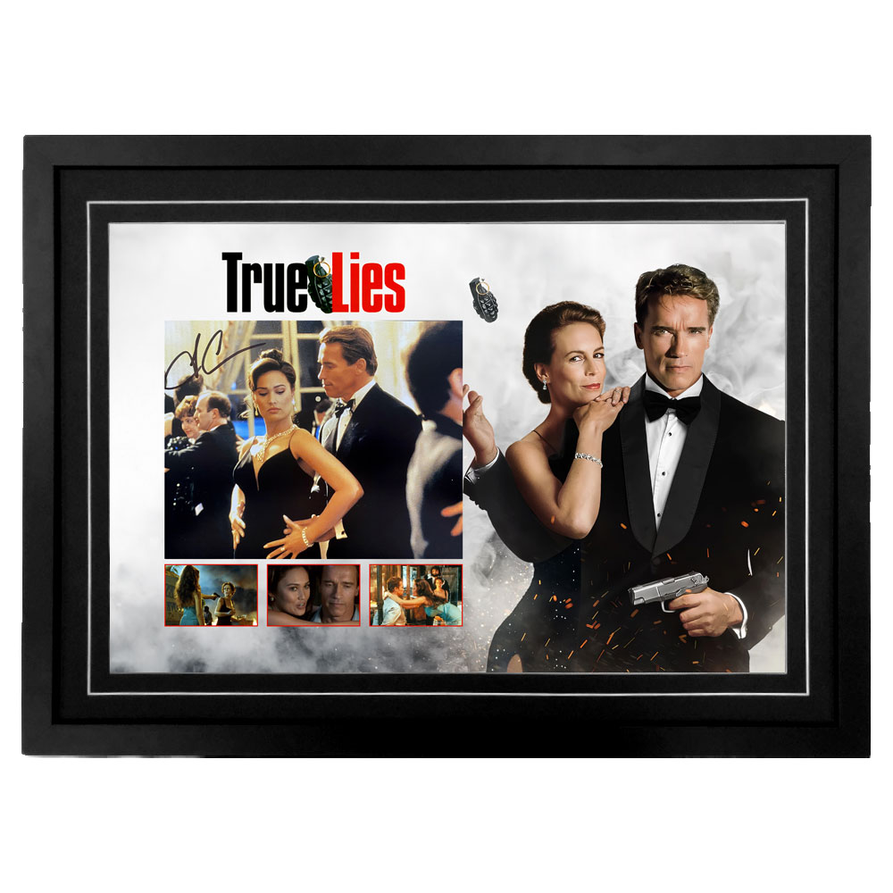 Tia Carrere “True Lies” Signed & Framed 8×10 Photo Displ...