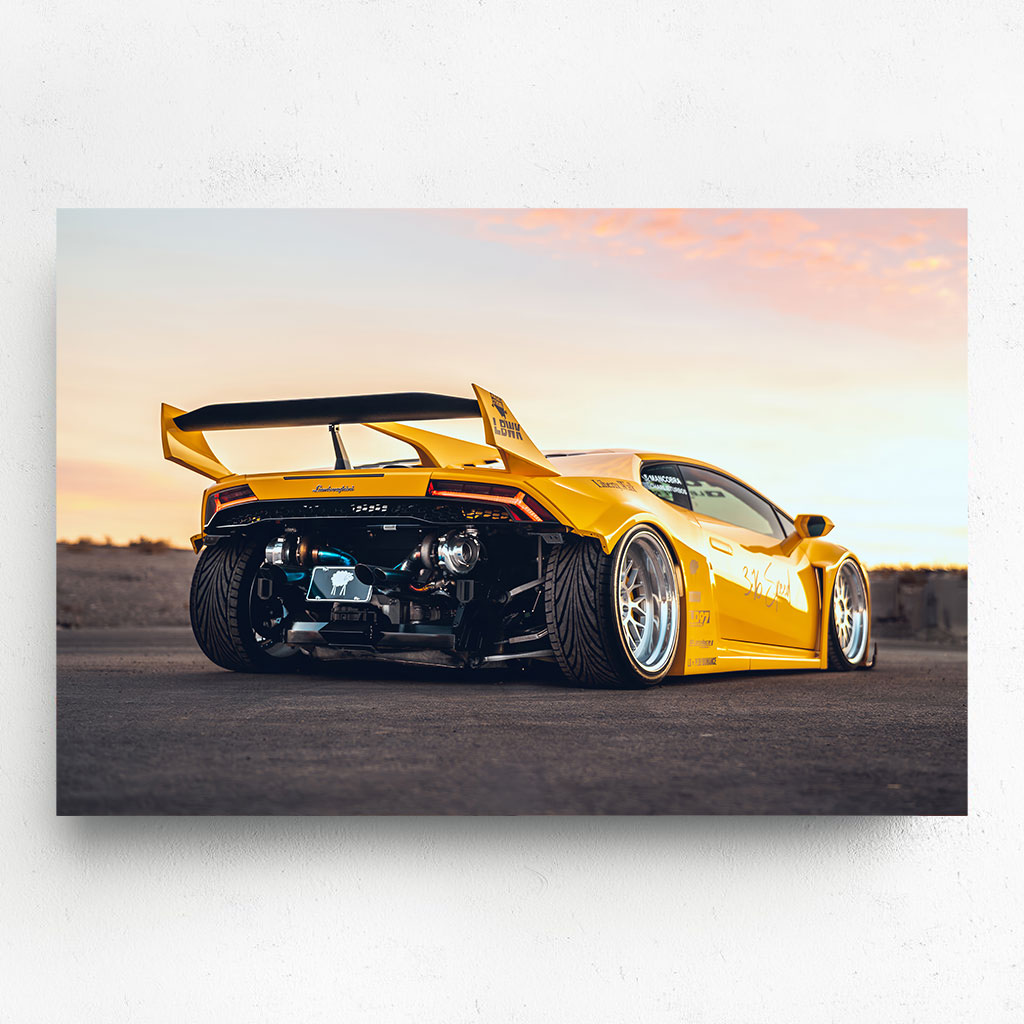 Canvas – Lamborghini Liberty Walk H2