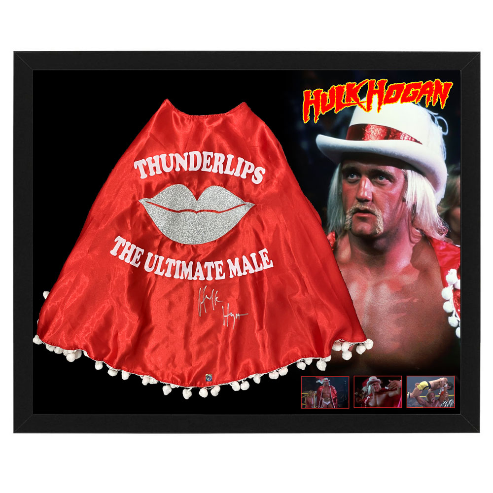 Hulk Hogan – “Rocky 3” Signed & Framed “T...