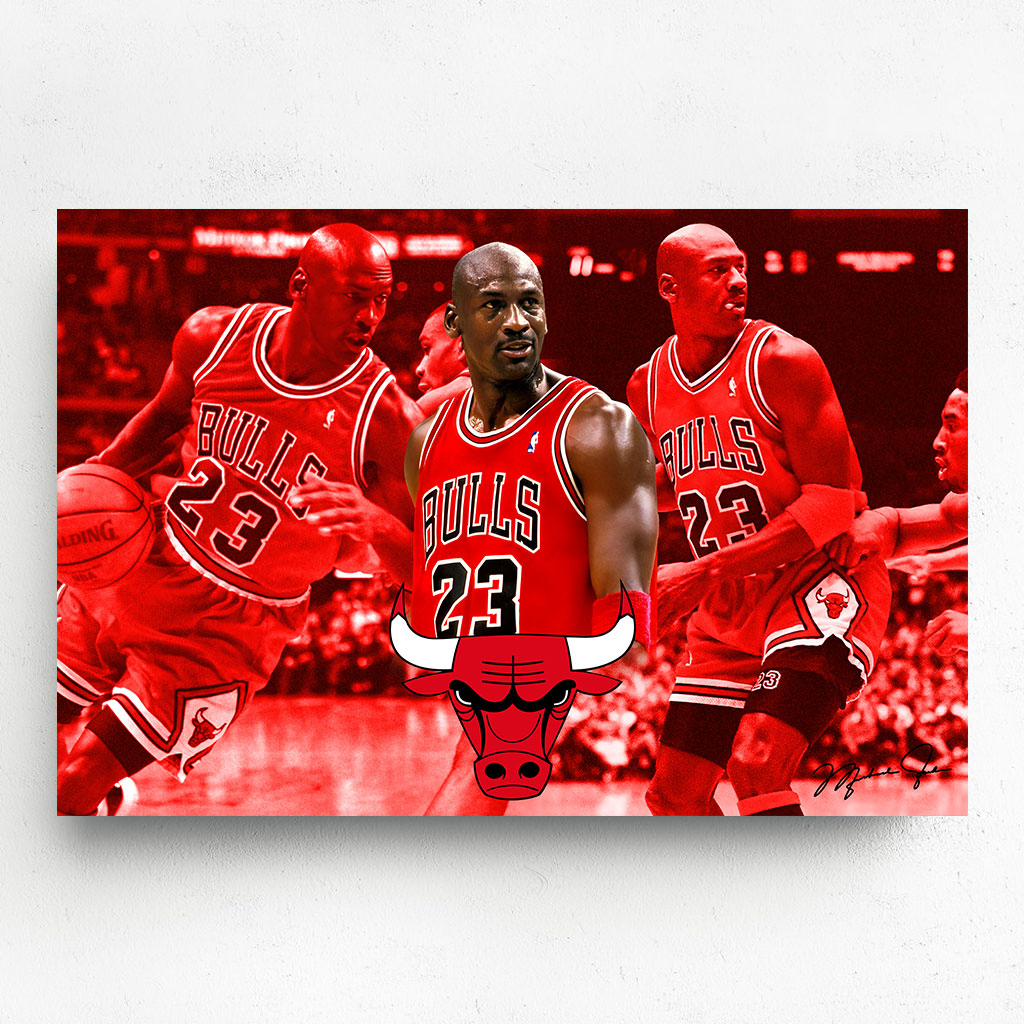 Canvas – Michael Jordan Bulls Career H1