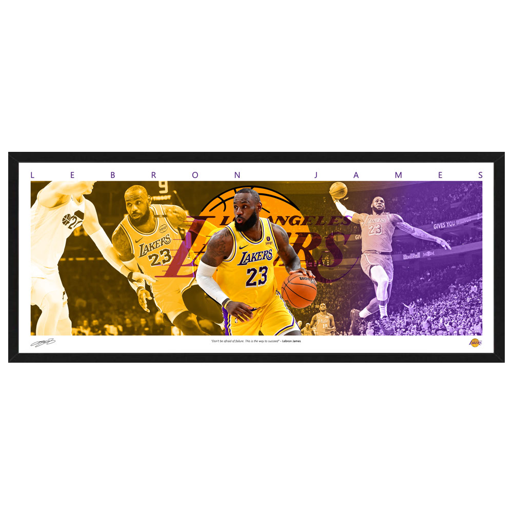 lebron james lakers memorabilia