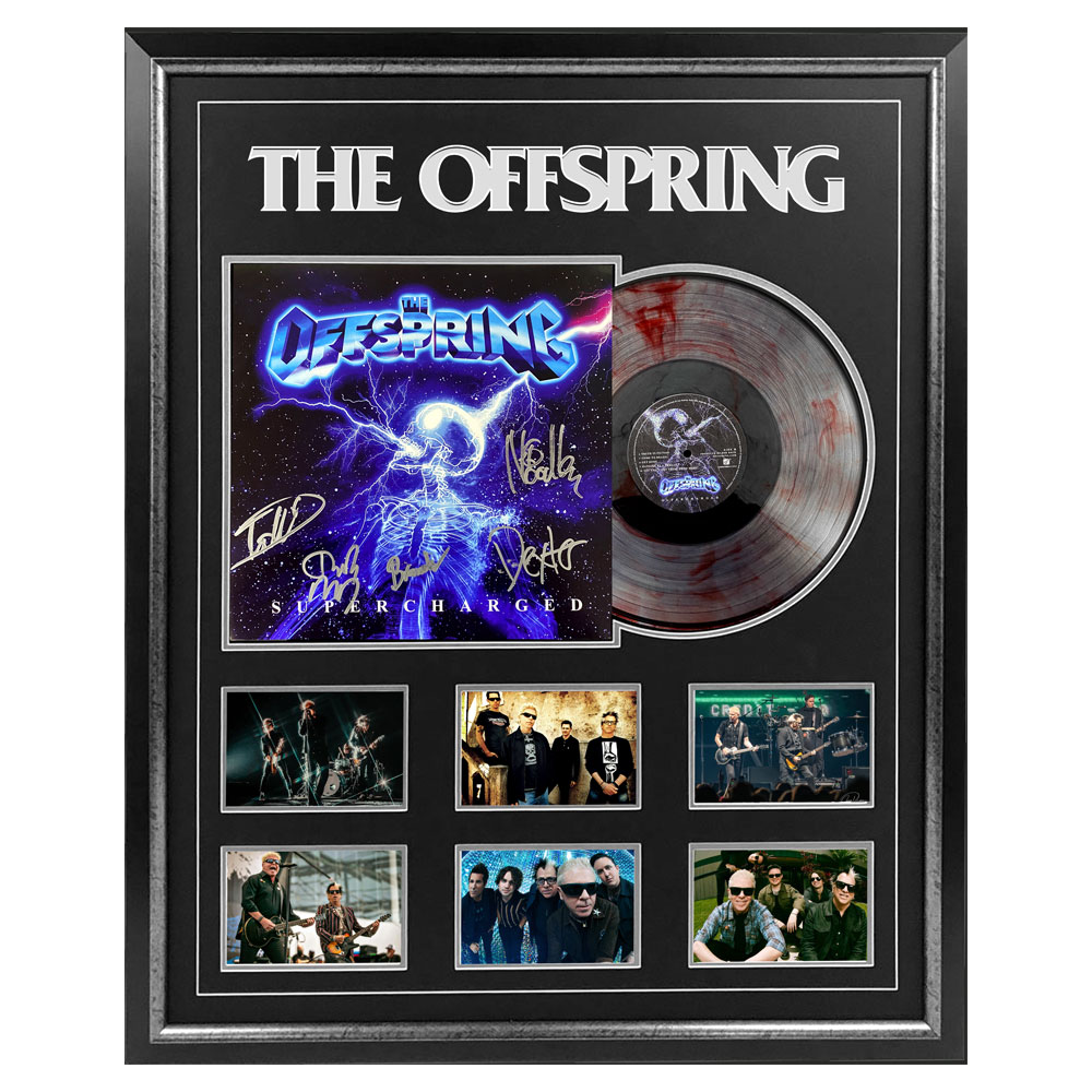 Music – The Offspring – Supercharged Signed & Framed ...