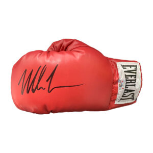 Mike Tyson Signed Everlast Red Boxing Glove (JSA + Fiterman)