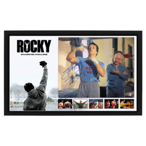 Sylvester Stallone Signed & Framed "Rocky" 16x20 Photo (ASI COA)
