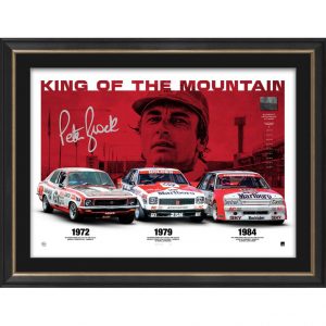 Motorsport – Peter Brock Framed King of the Mountain print