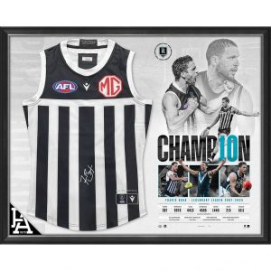AFL - Travis Boak Career Prison Bar Guernsey Display