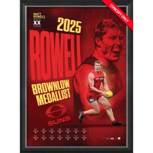 AFL - Matt Rowell 2025 Brownlow Sportsprint