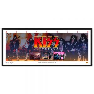 Music - KISS 'Destroyer' Mini Wings Framed Print