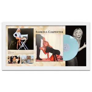 Sabrina Carpenter - Man's Best Friend Framed Vinyl Album With Signed Print