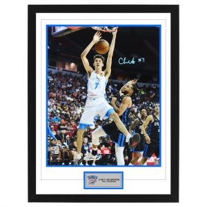 Chet Holmgren - Signed & Framed 16x20 Photo (Beckett & Holmgren Hologram)