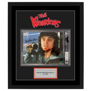 David Patrick Kelly - "The Warriors" Signed & Framed 8x10 Photograph (Beckett Grade 10)