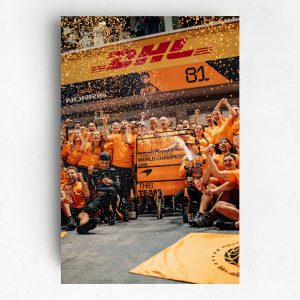 Formula 1 Canvas - McLaren 2025 Team Champions V2