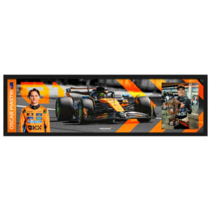 Formula 1 - Oscar Piastri Mclaren 8x10 Signed & Framed Deluxe Wings