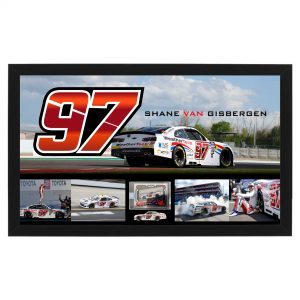 Shane van Gisbergen Signed & Framed NASCAR Trading Card (Pristine COA)