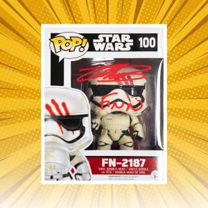 John Boyega Signed “STARWARS” #100 Funko “POP” Vinyl Figure