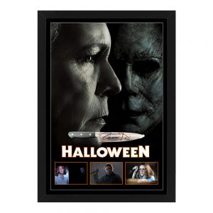 Jamie Lee Curtis - "Halloween" Signed & Framed Knife