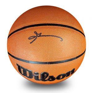 Basketball - Allen Iverson Hand Signed Wilson Basketball