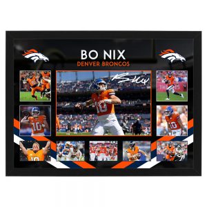 NFL - Bo Nix Denver Broncos Framed Large Photo Collage