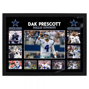 NFL - Dak Prescott Dallas Cowboys Large Photo Collage