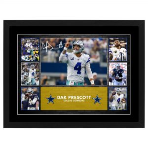NFL - Dak Prescott Dallas Cowboys Framed Pre Print
