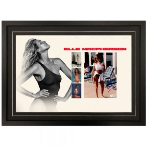 Elle Macpherson Signed & Framed 8x10 Photograph (ACOA)