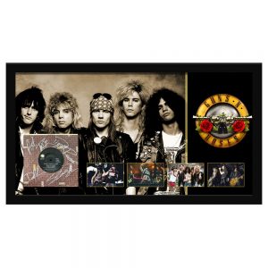 Music - Guns N Roses - Sweet Child O' Mine Signed & Framed EP Album Sleeve