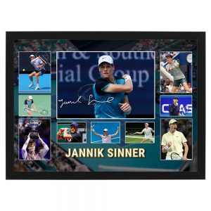 Tennis - Jannik Sinner Large Photo Collage