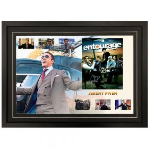 Jeremy Piven - "Entourage" Signed & Framed 8x10 Photograph (Steiner Hologram)