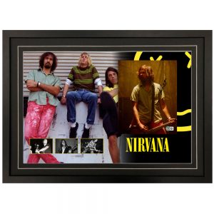 Music - Nirvana Krist Novoselic Signed & Framed 8x10 Photo Display (Beckett Hologram)