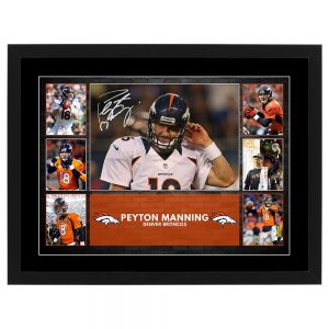 NFL - Peyton Manning Denver Broncos Framed Pre Print