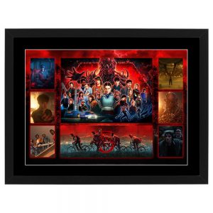 Movie/TV - Stranger Things Season 5 Framed Pre Print Collage V1