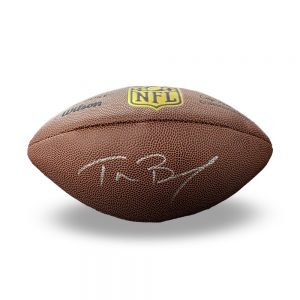 NFL – Tom Brady Hand Signed Wilson "The Duke" NFL Game Football